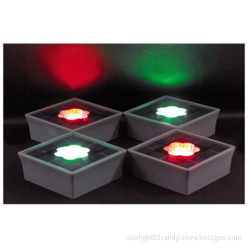 2016 Newest Colorful Led Solar Underground Lighting IP68 solar led lawn light Patented design mini solar powered led light